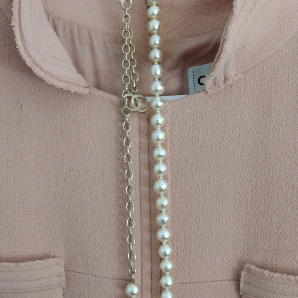 Chanel 2012 spring runway pearl belt/necklace dress - Picture 9 of 17